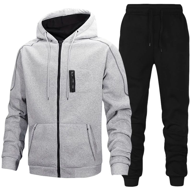Modischer Herren-Trainingsanzu – Winter Clothing Pk Bewertung und Preis