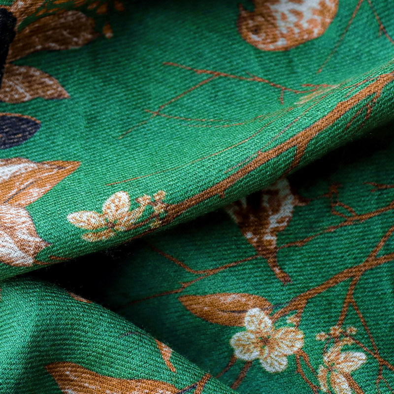 Lange grüne Kaschmirschals, lu – Winter Clothing Hong Kong Bewertung und Preis