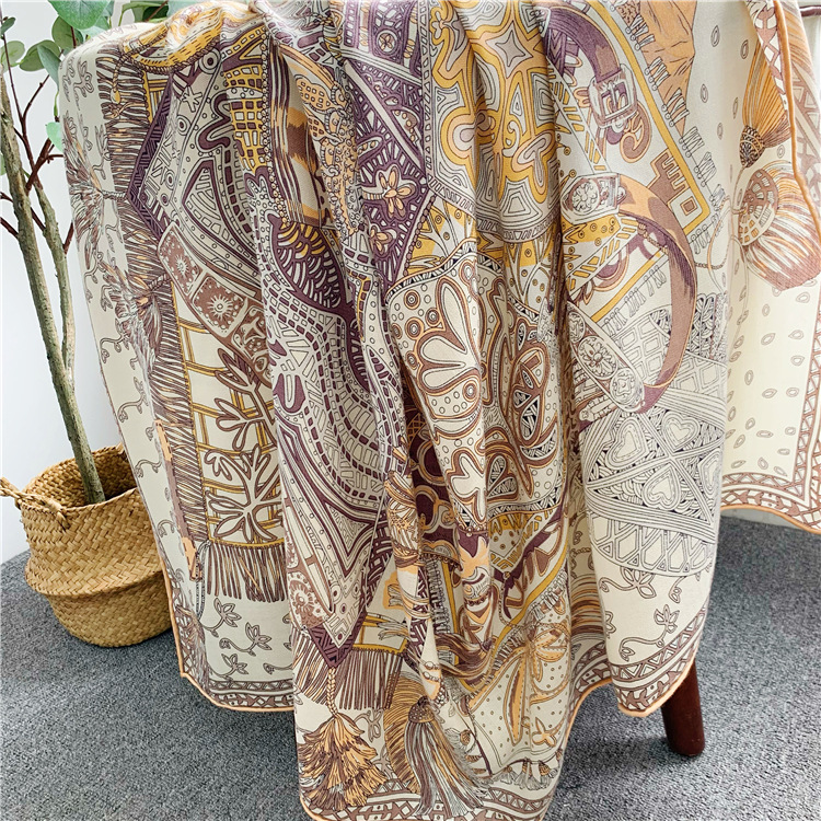 Seiden-Woll-Schal 135CM Luxus  – Winter Clothing Hong Kong Bewertung und Preis
