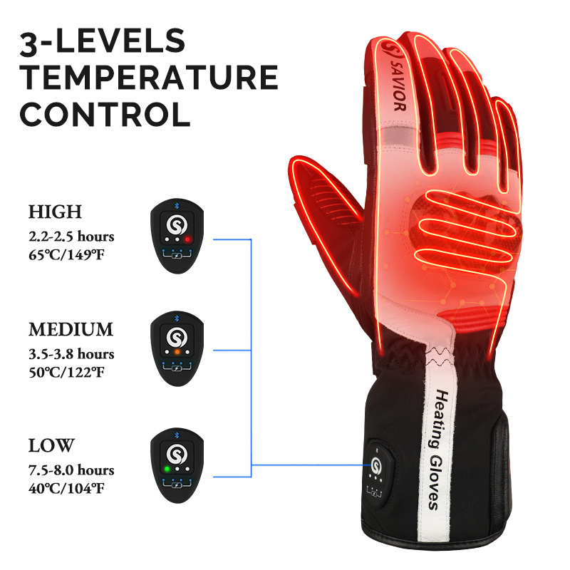 Winter-Motorradhandschuhe mit  – Heated Gloves Electric Bewertung und Preis